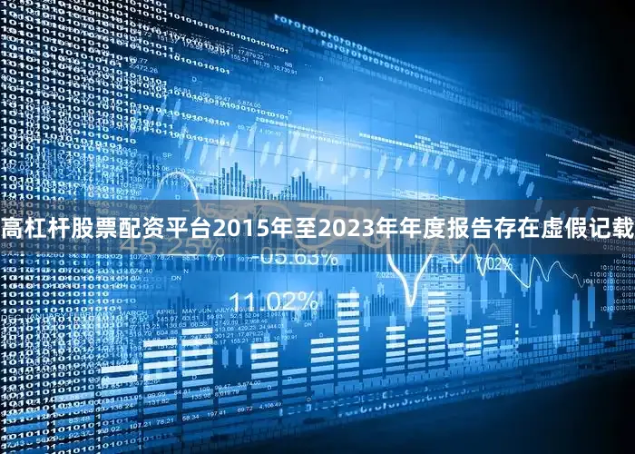 高杠杆股票配资平台2015年至2023年年度报告存在虚假记载