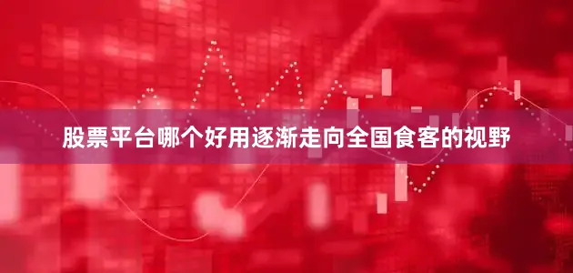 股票平台哪个好用逐渐走向全国食客的视野