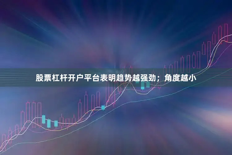 股票杠杆开户平台表明趋势越强劲；角度越小