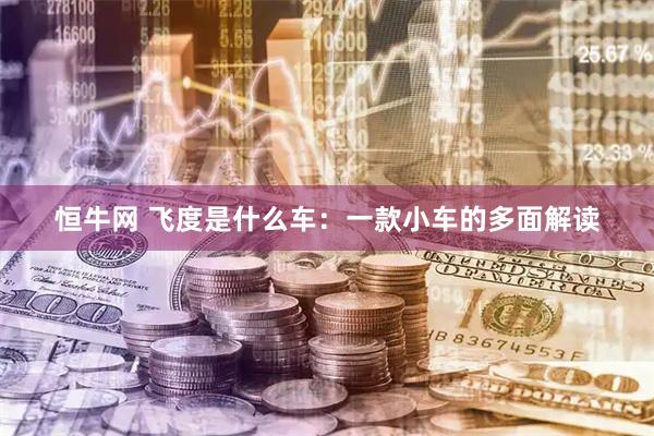 恒牛网 飞度是什么车：一款小车的多面解读